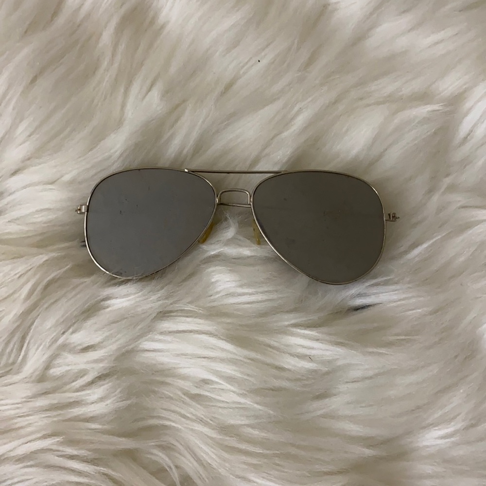 Mirror aviator sunglasses